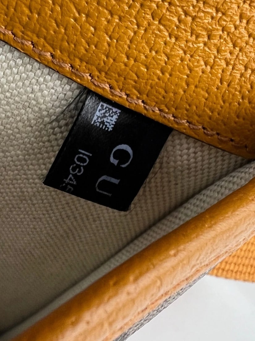 Gucci XKai GG Supreme Slim Vintage Sun Oil Bear Belt Sling Bag - 10