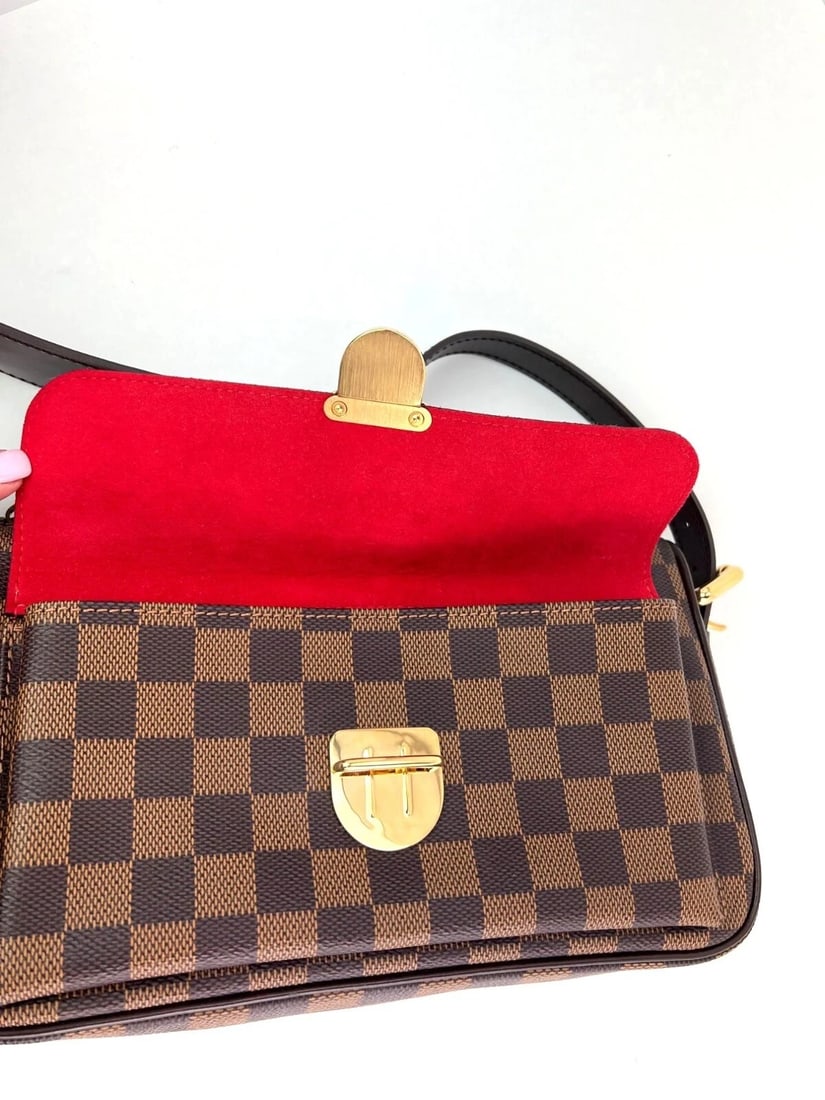 Louis Vuitton Ravello GM Damier Ebene Shoulder Bag - 10
