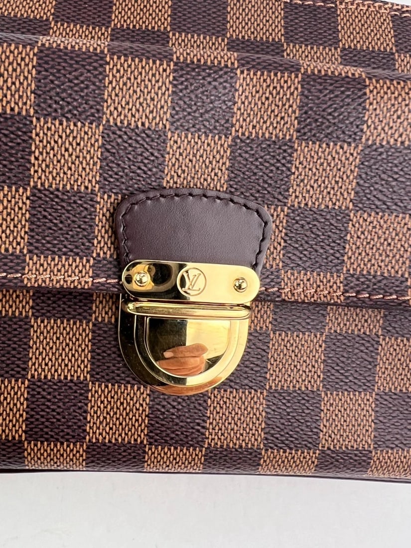 Louis Vuitton Ravello GM Damier Ebene Shoulder Bag - 14