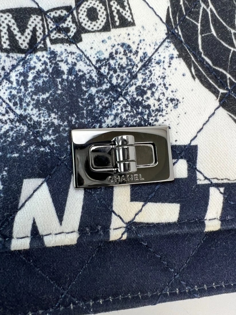 Chanel Reissue 2.55 Quilt Print Canvas Limited Edition Wallet WOC Bag - 16