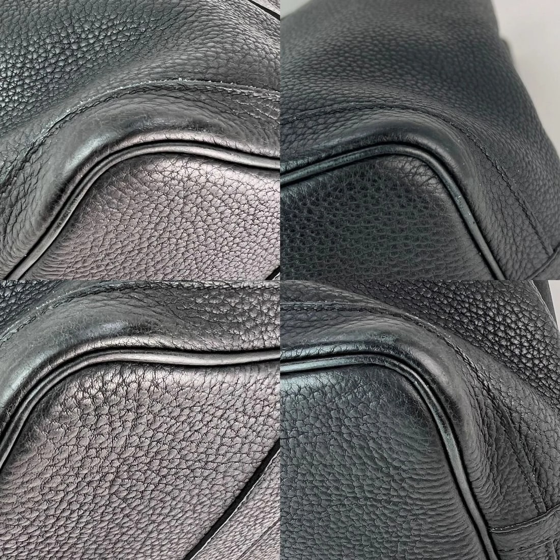 Hermes Negonda Garden Party MM 36 Black Leather Tote - 8