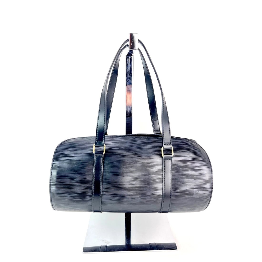 Louis Vuitton Soufflot Black Epi Leather Shoulder Bag - 3