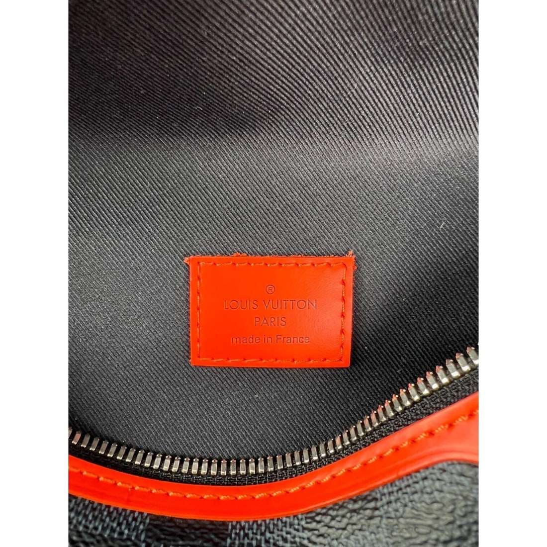 Louis Vuitton Damier Colbart orange Race Discovery Bumbag Sling Bag - 9