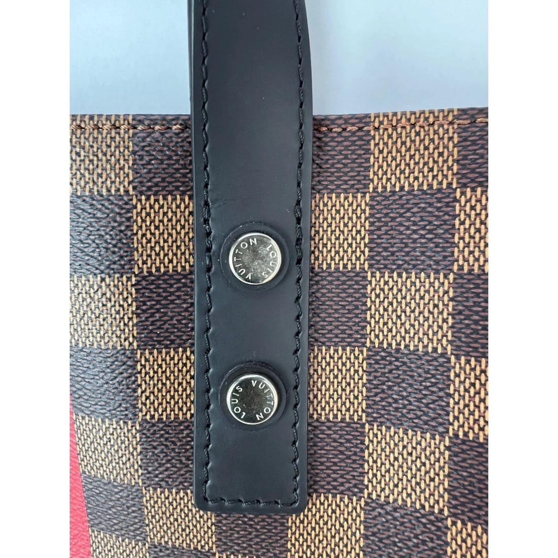 Louis Vuitton Savane Damier Ebene Zebra Atlas Tote - 10