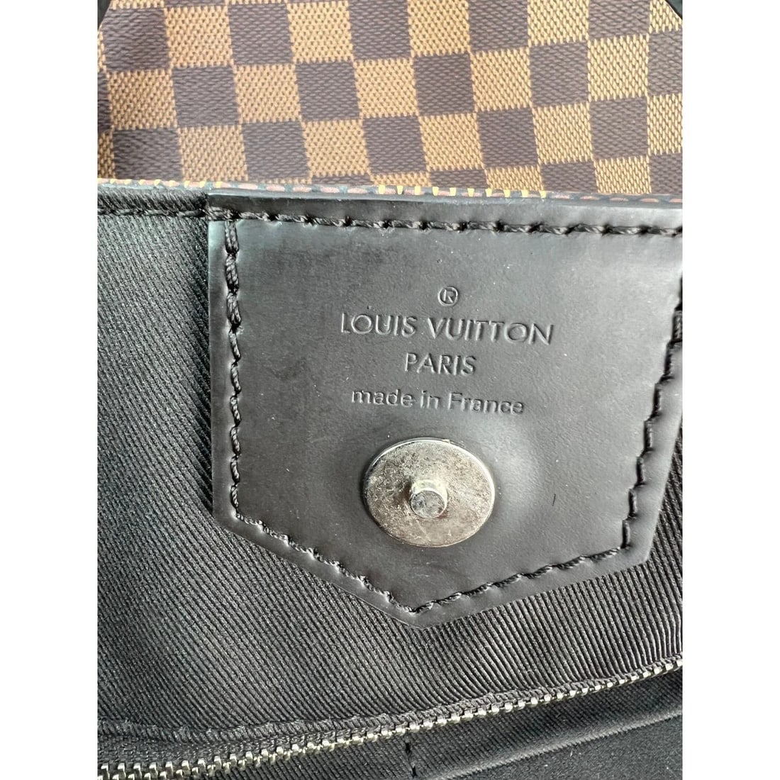 Louis Vuitton Savane Damier Ebene Zebra Atlas Tote - 5