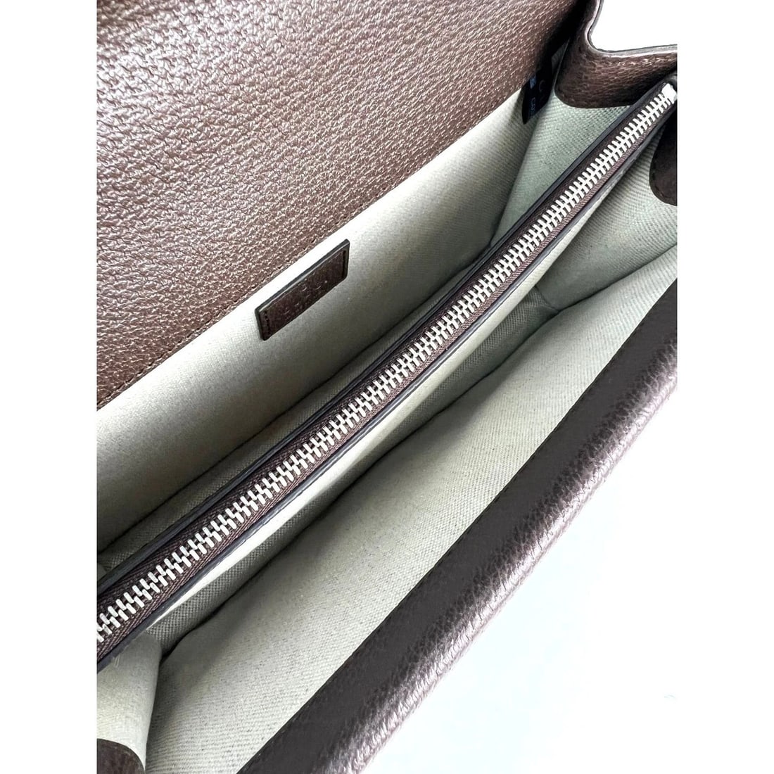 Gucci Dionysus Small Jumbo GG Canvas Beige Shoulder Bag - 9