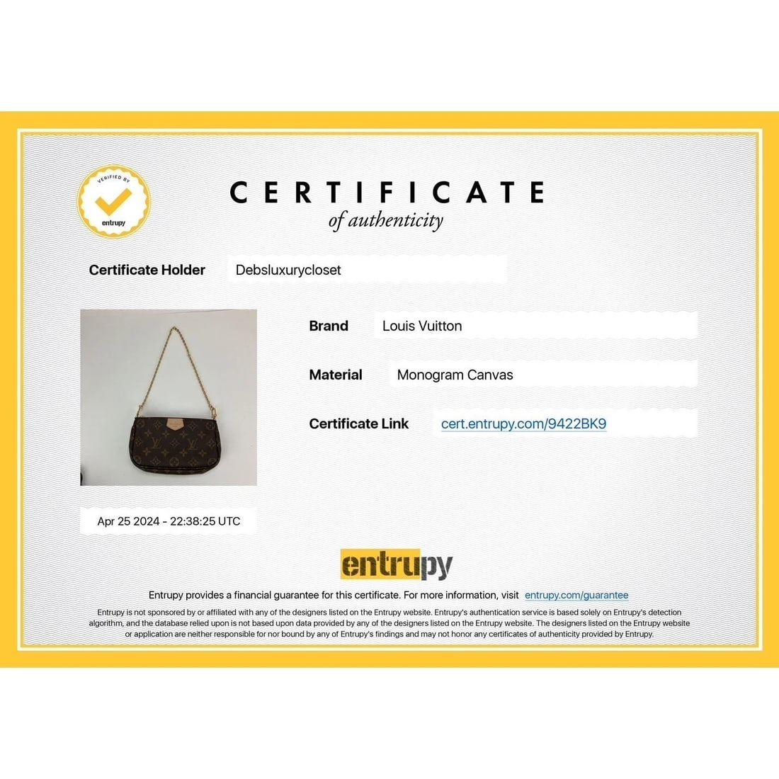 Louis Vuitton Pochette from Multi Pochette Shoulder Bag - 11