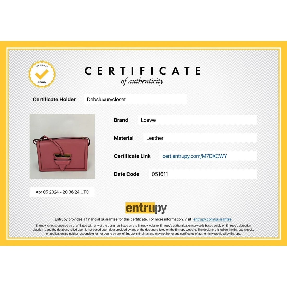 Loewe Medium Barcelona Pink Leather Shoulder Bag - 12