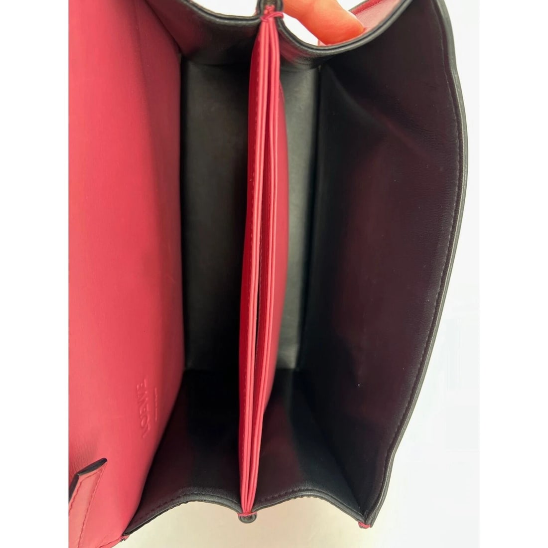 Loewe Medium Barcelona Pink Leather Shoulder Bag - 5