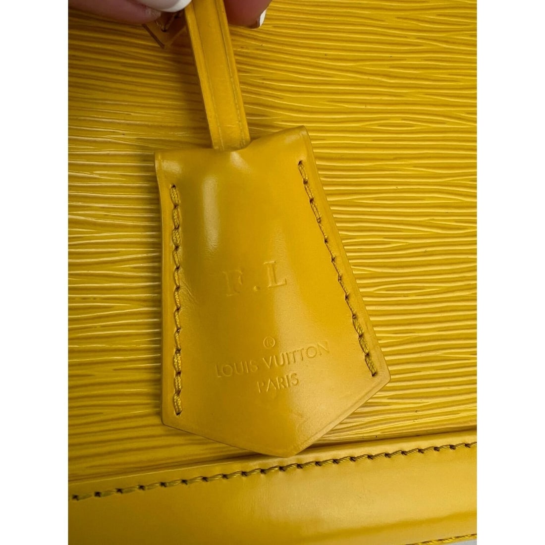 LOUIS VUITTON Alma BB Epi Leather Shoulder Bag - 12