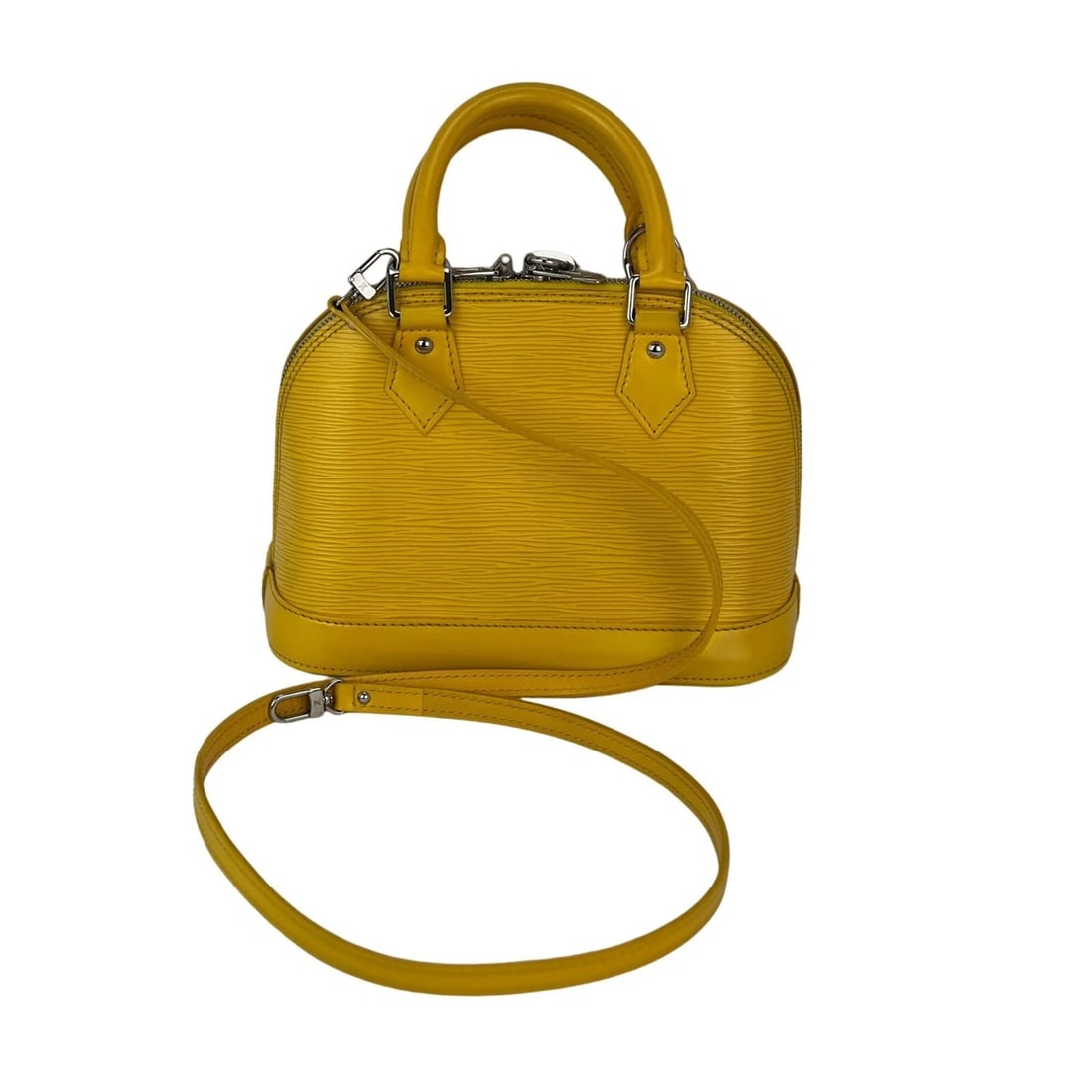 LOUIS VUITTON Alma BB Epi Leather Shoulder Bag - 3