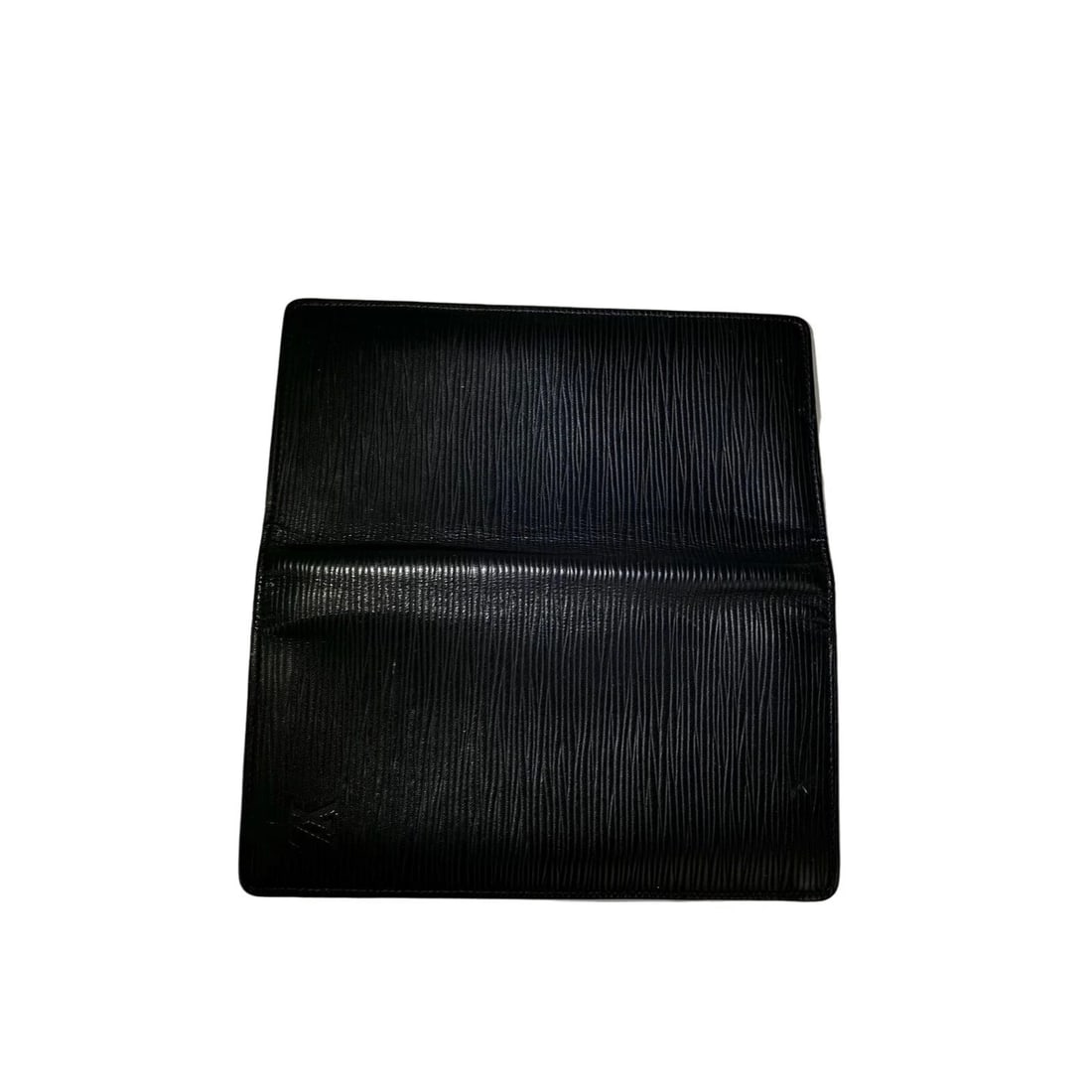 LOUIS VUITTON Epi Brazza Long Black Leather Wallet - 10