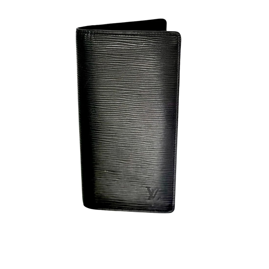 LOUIS VUITTON Epi Brazza Long Black Leather Wallet (1 of 11)