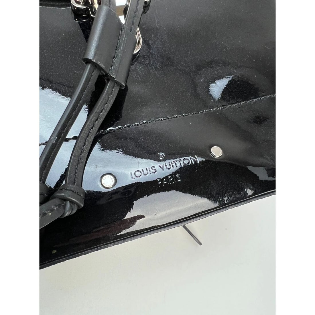 LOUIS VUITTON Hot Springs Backpack White Monogram and Patent Leather - 14