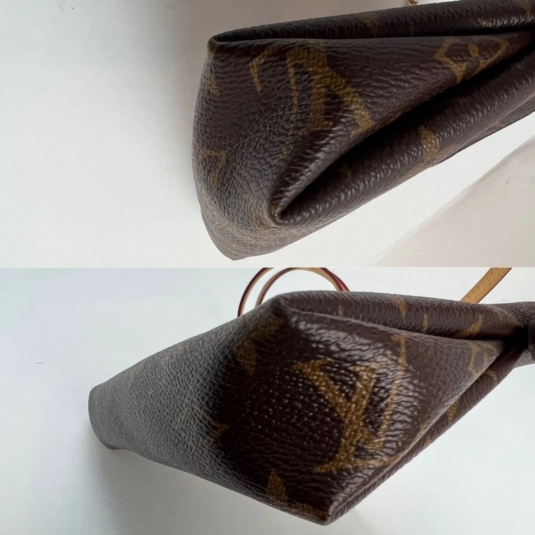 LOUIS VUITTON Pallas Monogram Clutch Cherry Crossbody Bag - 12