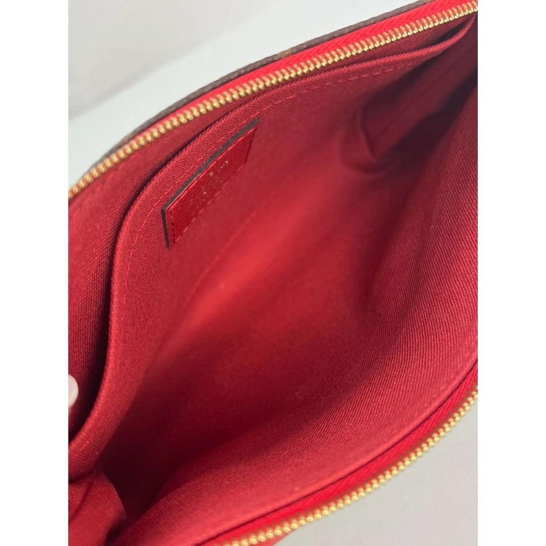 LOUIS VUITTON Pallas Monogram Clutch Cherry Crossbody Bag - 9