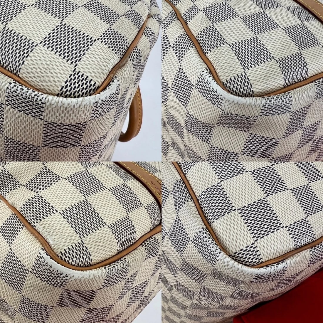 LOUIS VUITTON Hand Bag Speedy 30 Bandouliere Damier Azur Bag - 11