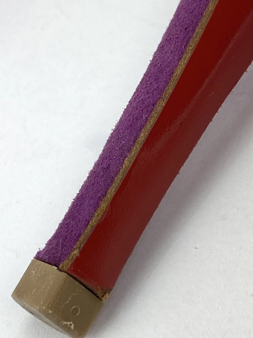 CHRISTIAN LOUBOUTIN Women's Shoes Suede Purple Pumps Heels SZ 37 / Us 7 - 10