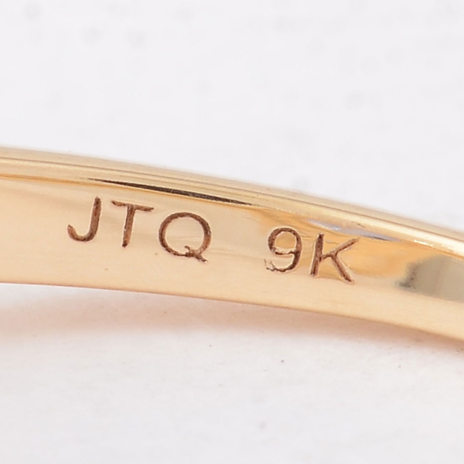 1.26 Ct Oval Sapphire 9K Gold Ring - 5