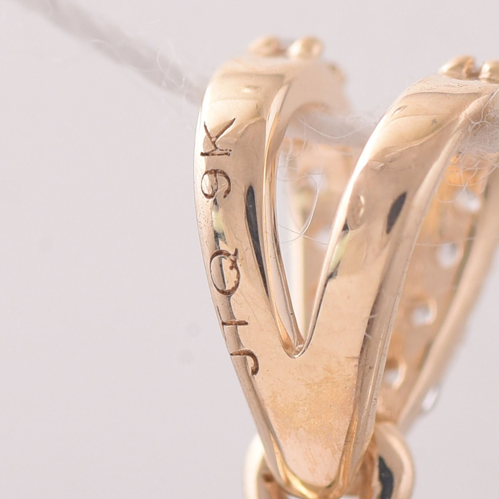 1.42 Ct Oval Tourmaline 9K Gold Pendant - 5