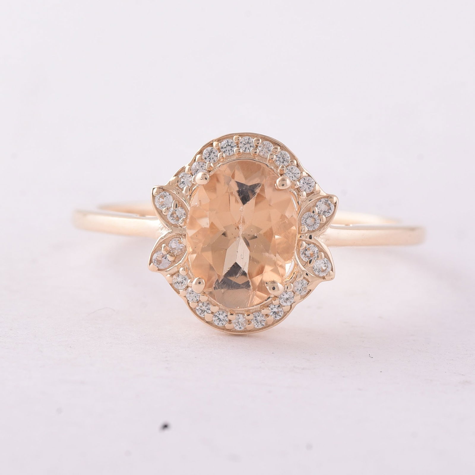 1.42 Ct Oval Tourmaline 9K Gold Ring: 1.42 Total Carat Tourmaline 9K Gold Ring Specifications - Total Weight 1.994 g - Center Gemstone Tourmaline - Gemstone Carat Weight 1.31 Carats - Gemstone Measurements 8X6 mm - Additional Gemstones