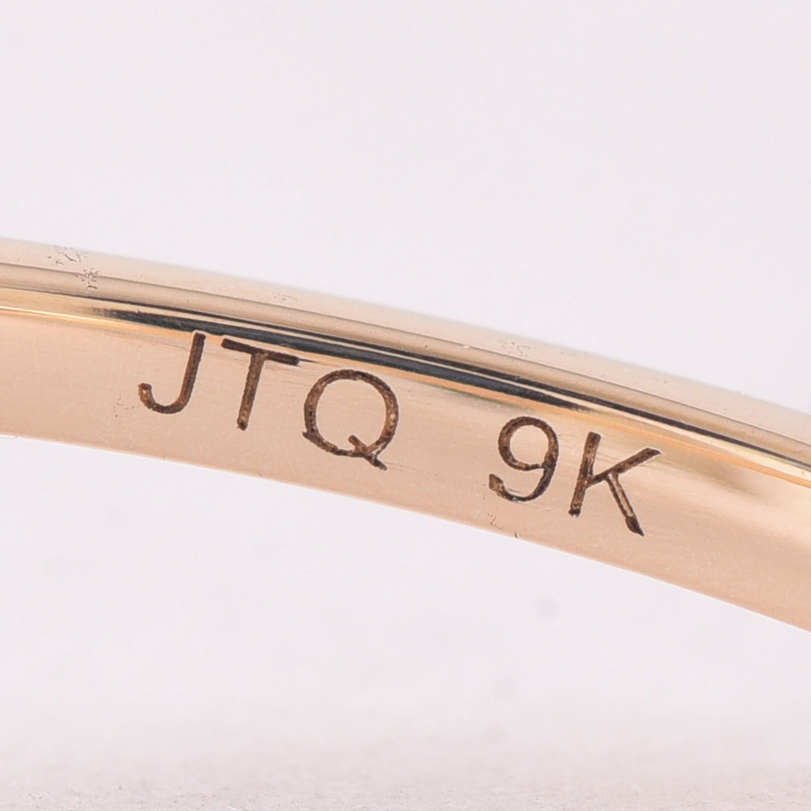 1.42 Ct Pear Sapphire 9K Gold Ring - 5