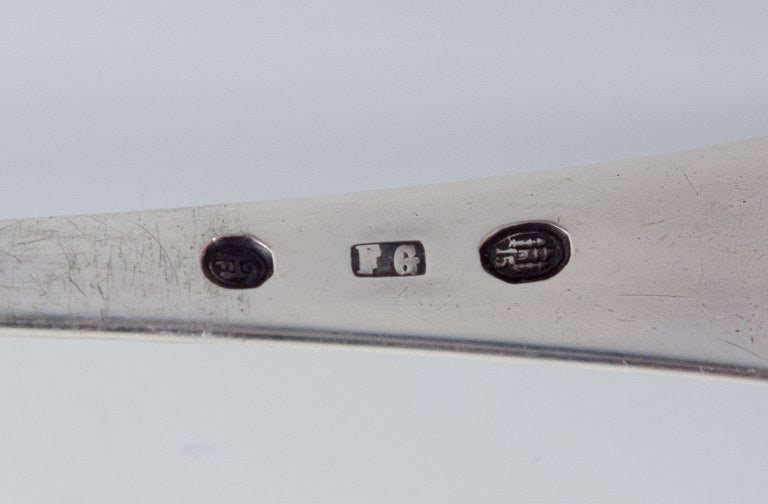 Bing & Grøndahl, marmalade jar in crackle porcelain with wooden lid by Hugo Grün, flower - 7