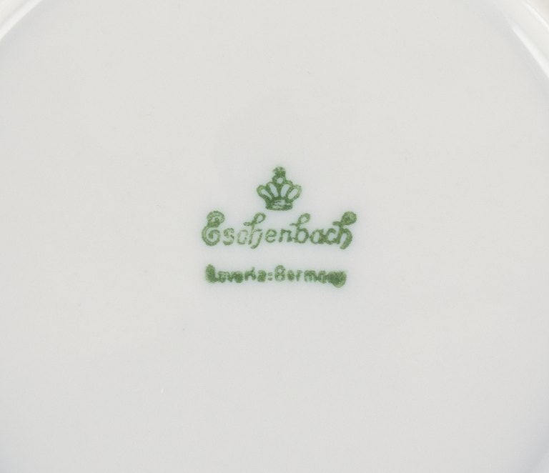 Eschenbach, Germany, a five-person retro coffee set in porcelain. Designed with brown dots. - 6