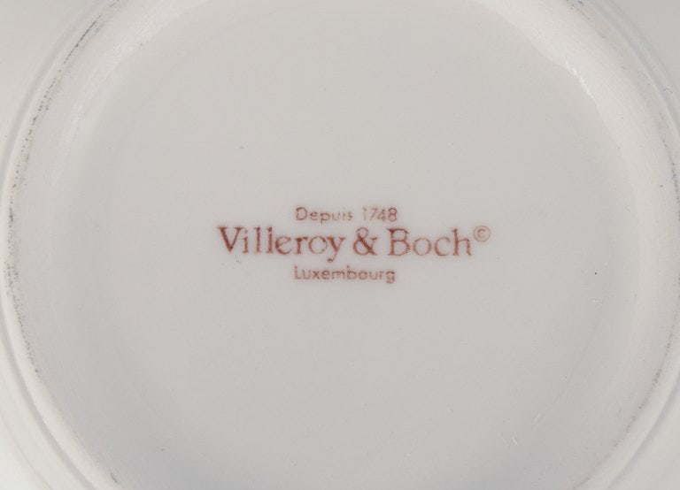 Villeroy & Boch, two pieces of Botanica", porcelain vase and sugar bowl decorated with flowers and - 8