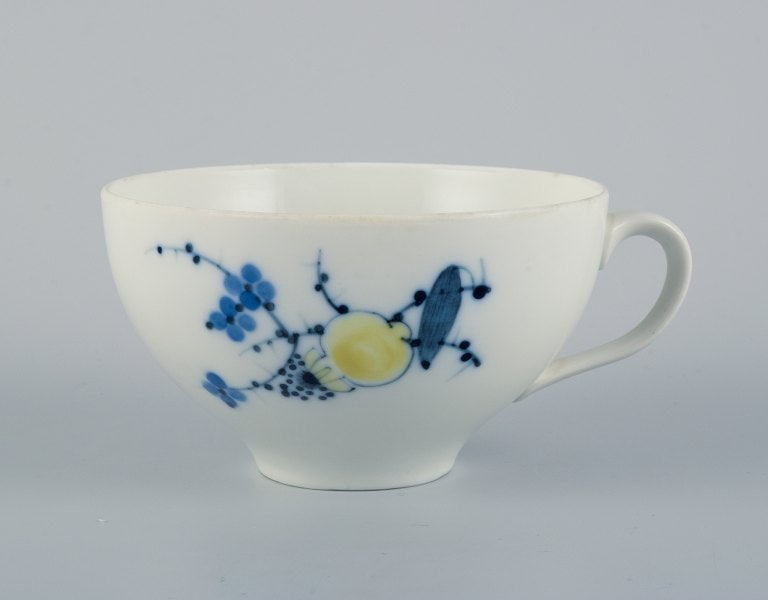 Johannes Hedegaard for Royal Copenhagen, Denmark, Rimmon, a five-person set of large tea cups and - 2