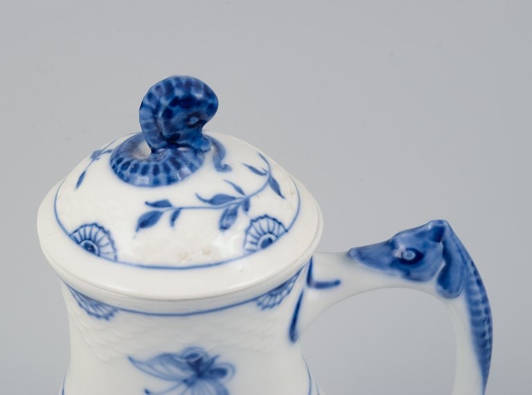 Bing & Grøndahl, Butterfly, hand painted coffee pot. - 5