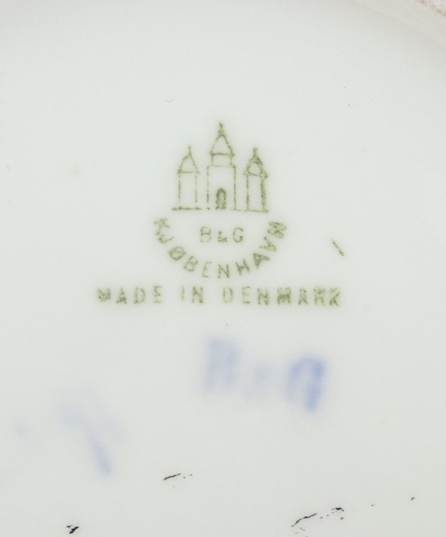 Bing & Grøndahl, Butterfly, hand painted coffee pot. - 6