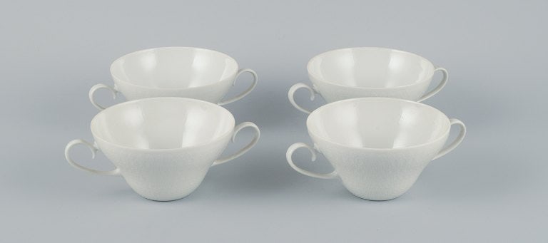 Bjørn Wiinblad for Rosenthal, a set of four bouillon cups. (1 of 6)