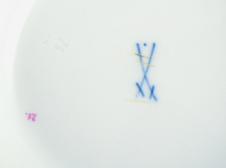 Meissen, Germany, Pink Indian, round terrine with lid. - 8