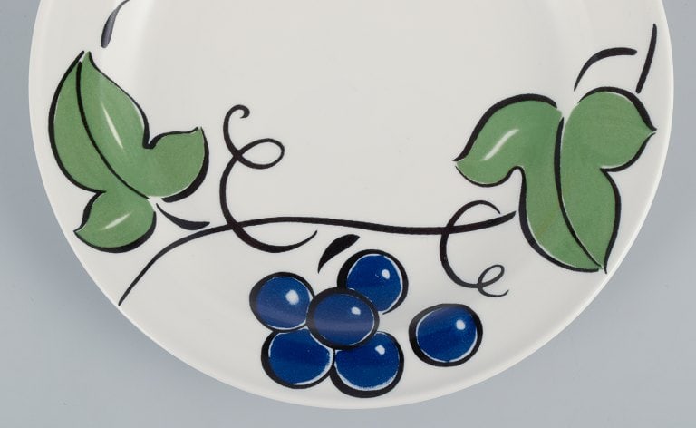 Jackie Lynd for Rörstrand, a set of twelve "Pomona" porcelain plates. - 3