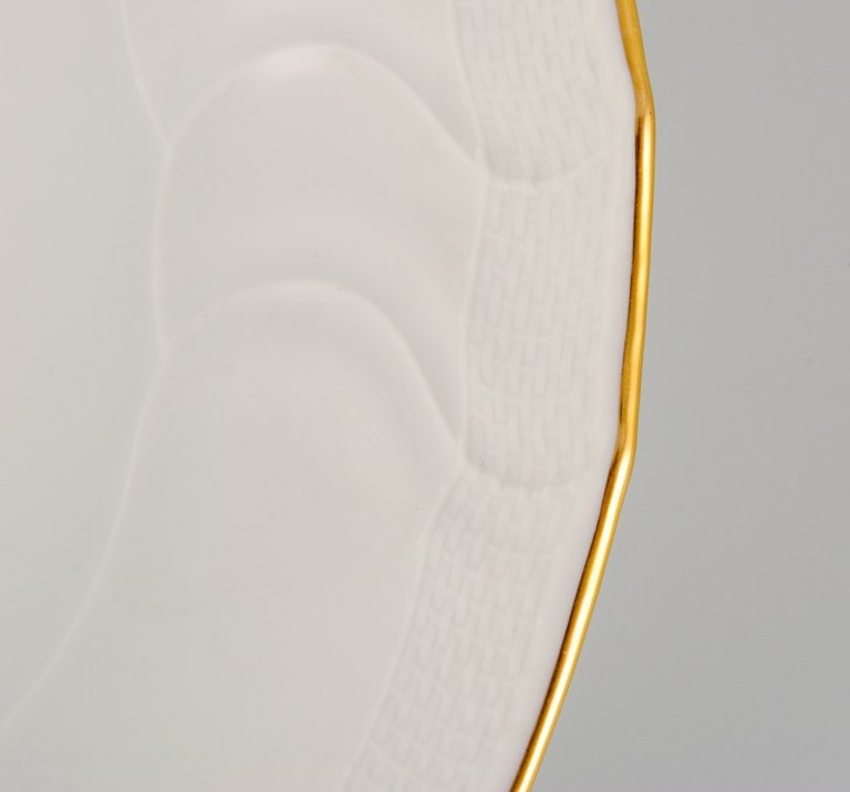 KPM (Königliche Porzellan Manufaktur), Germany, bowl decorated with flowers, butterflies and - 3