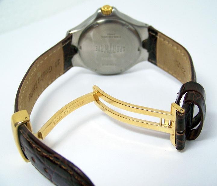 Mens S/Steel & 18k EBEL SPORTWAVE Quartz Watch Ref. E6187613* EXLNT* SERVICED - 8