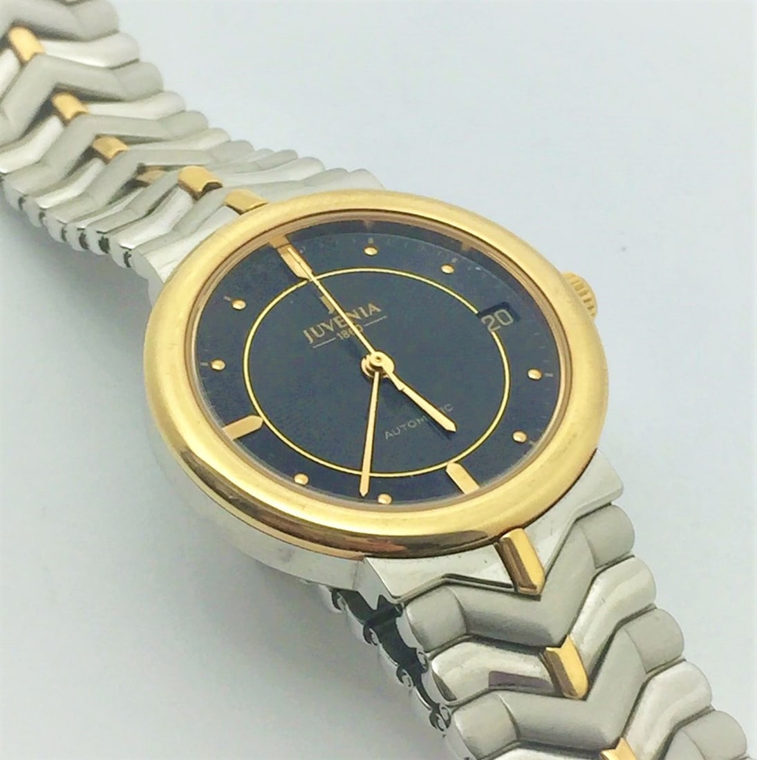 New Men's 18k & S/Steel JUVENIA Automatic Watch Ref 9631 - 7