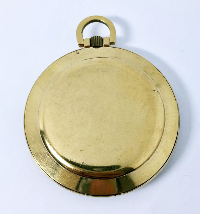 Vintage CROSBY Mens 17J Winding Open Face Pocket watch * EXLNT Condition! - 2