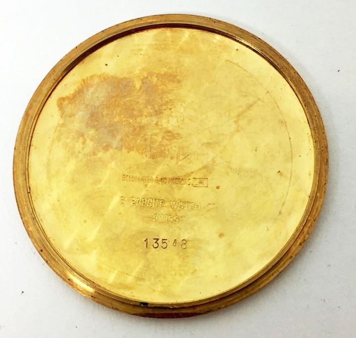 Vintage CROSBY Mens 17J Winding Open Face Pocket watch * EXLNT Condition! - 5