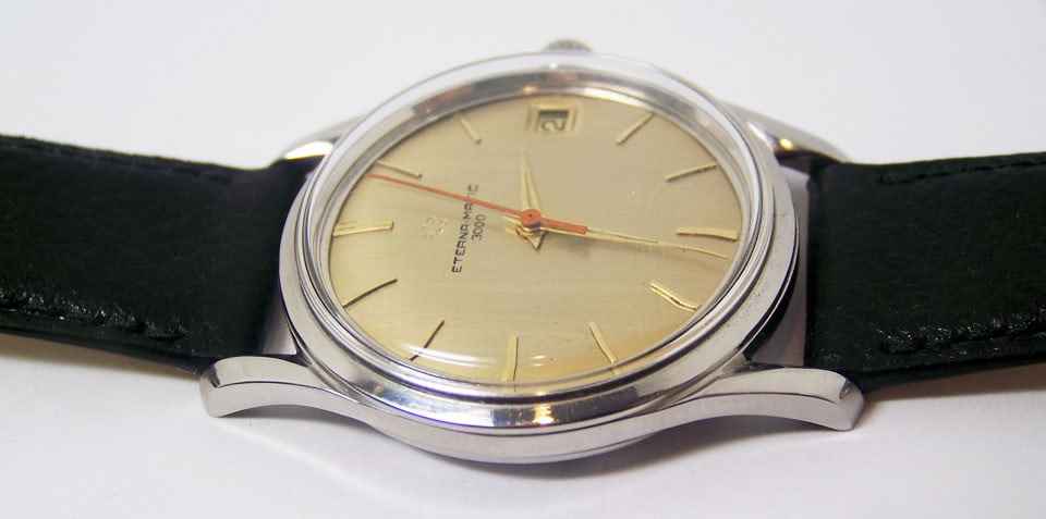 ETERNA-MATIC 3000 Automatic Watch c.1970 Cal.1466U* EXLNT* SERVICED - 8