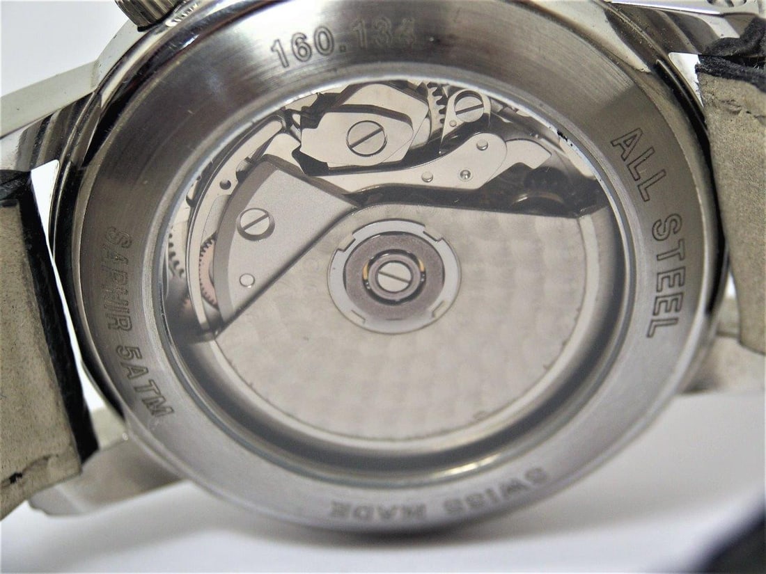 Mens S/Steel JEAN MARCEL Chronograph Automatic watch 160.134 in MINT Condition - 5