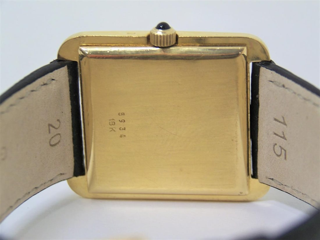 18k UNIVERSAL GENEVE Mens Winding Watch by Jaeger-Lecoultre Movement cal 818/2 - 4