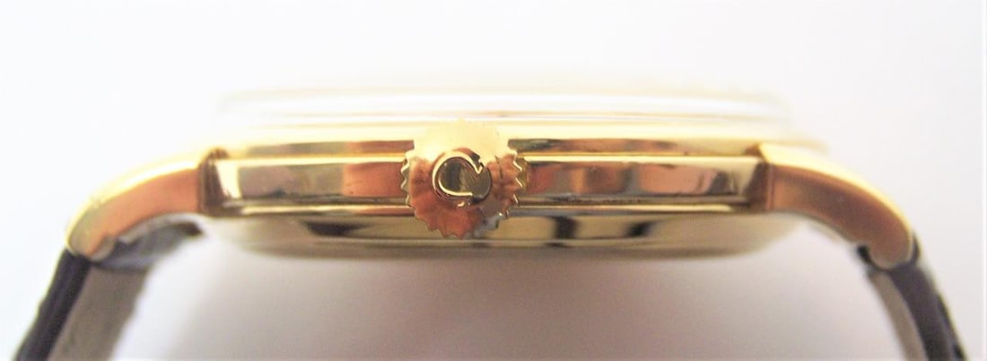 Vintage Solid 18k Gold OMEGA 17J Winding Watch 1950s Cal.30T2 SC RG CHRONOMETER - 8