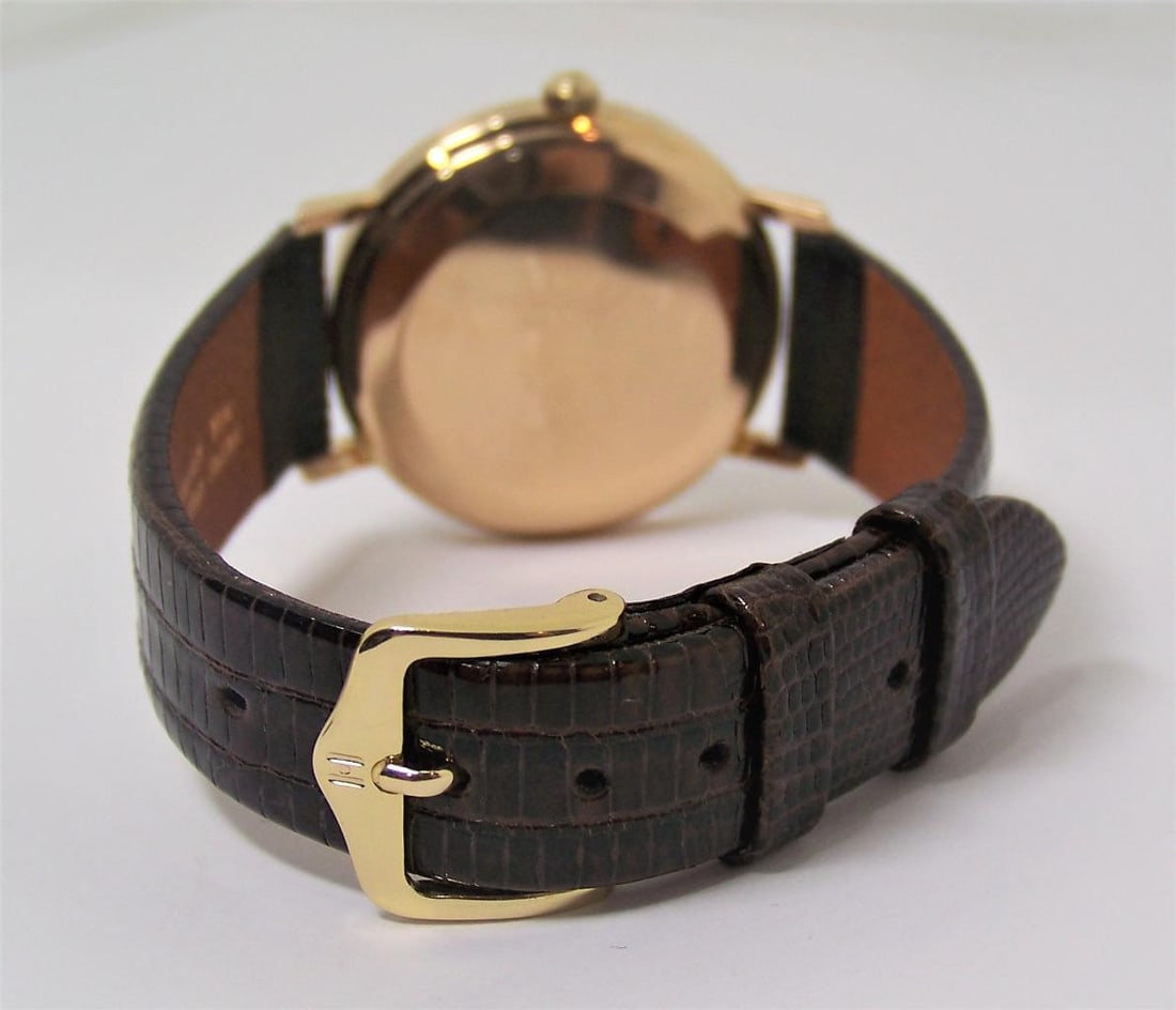 Vintage Solid 18k Rose OMEGA GENEVE Automatic Watch 1960s Cal.565* EXLNT - 7