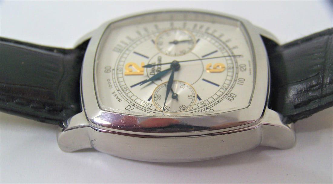 Mens S/Steel DANIEL JAENRICHARD Chronograph Automatic watch Ref 30016* EXLNT - 11