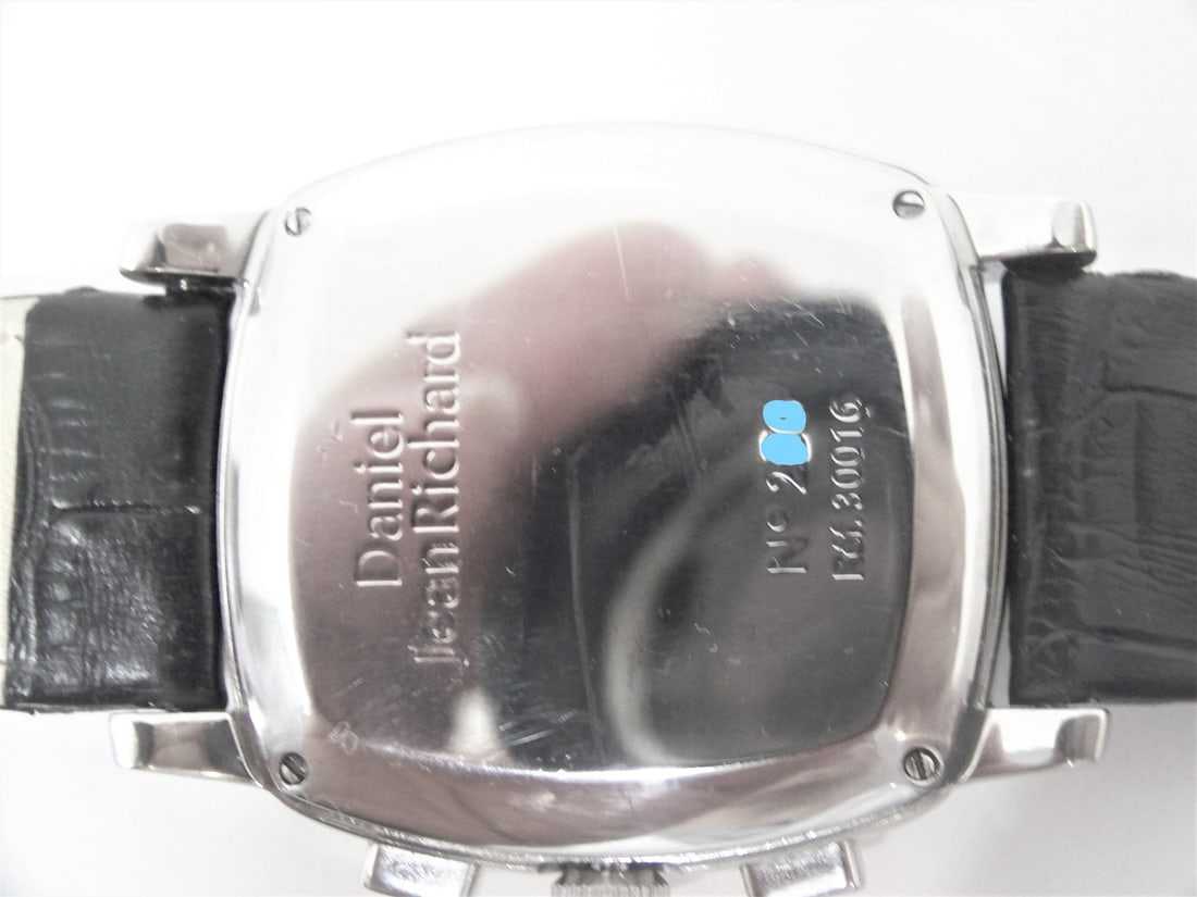 Mens S/Steel DANIEL JAENRICHARD Chronograph Automatic watch Ref 30016* EXLNT - 12