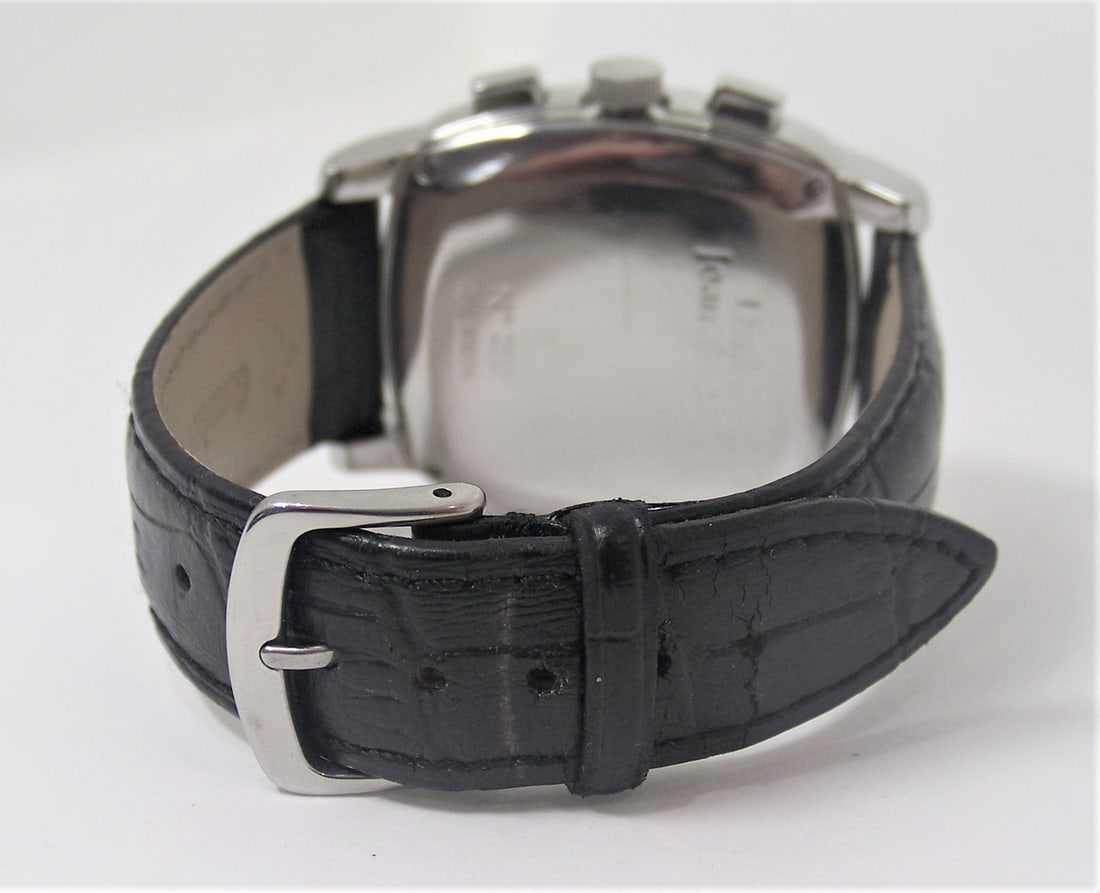 Mens S/Steel DANIEL JAENRICHARD Chronograph Automatic watch Ref 30016* EXLNT - 7