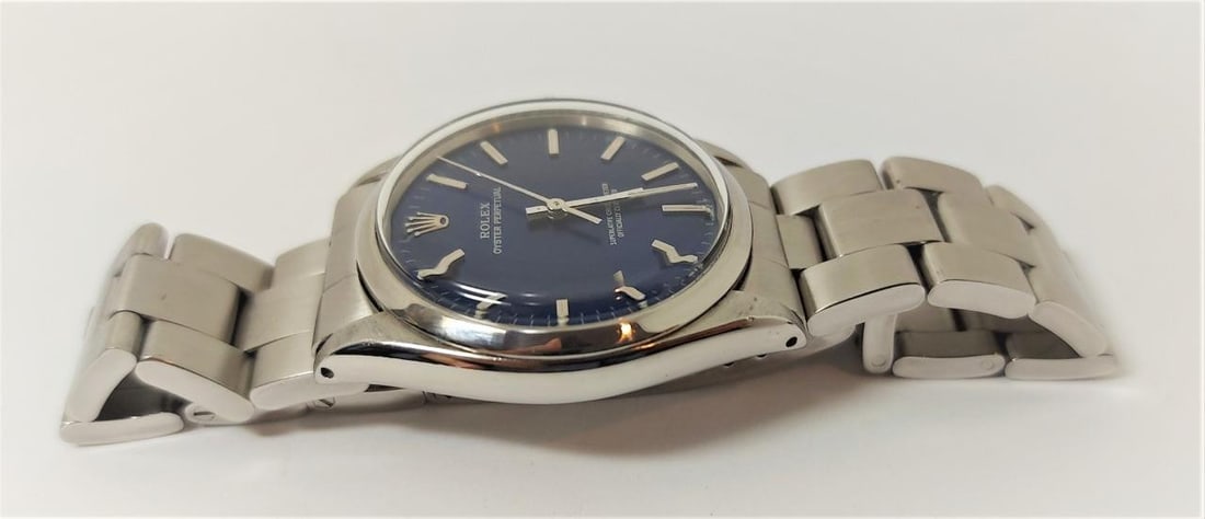 Mens S/Steel ROLEX OYSTER PERPETUAL Automatic Watch Ref 1002* c.1967 EXLNT* RARE - 11
