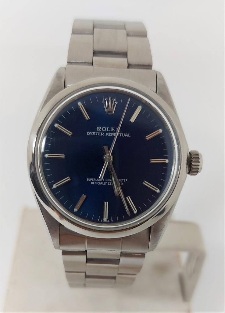 Mens S/Steel ROLEX OYSTER PERPETUAL Automatic Watch Ref 1002* c.1967 EXLNT* RARE (1 of 12)